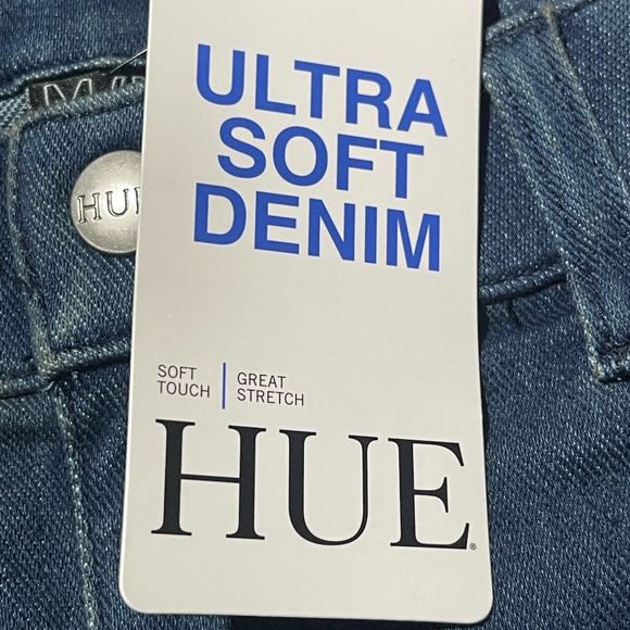 HUE Ultra Soft High Waist Denim Leggings - Picture 4 of 6